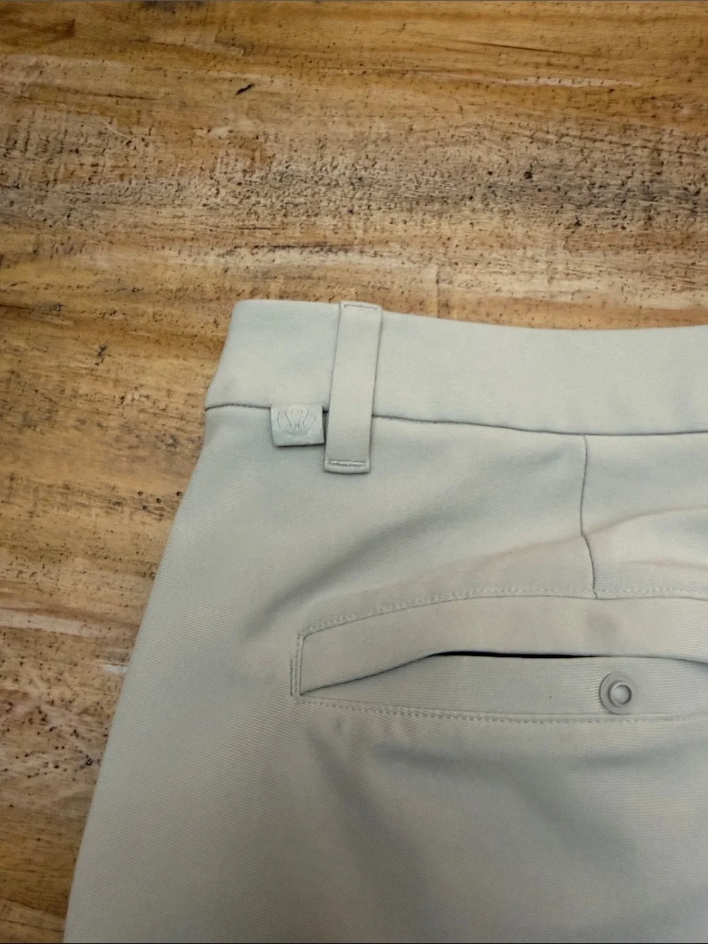Lululemon Men’s Khaki Performance 5 Pocket Pants Stretch Golf Casual 36 x 30
